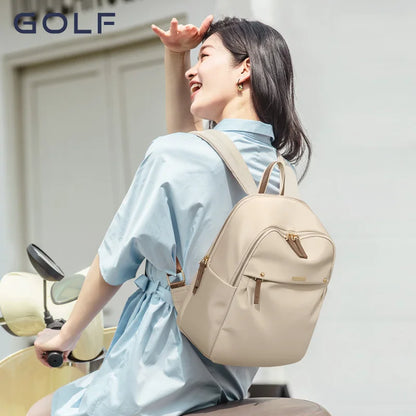 Golf Backpack for Women 2023 New Simple and Fashionable School Bag for Women College Students Leisure Backpack