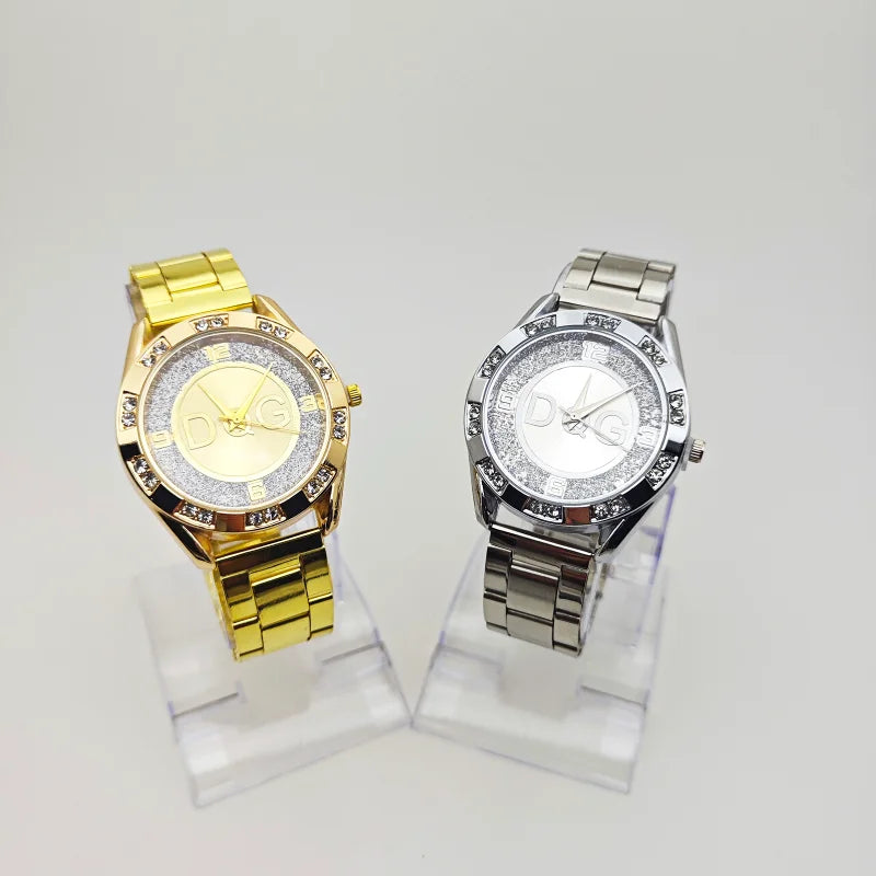 Reloj de Mujer DQG Crystal Quartz - Lujo y Elegancia en un Solo Diseño