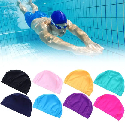 ¡Gorra de Natación de Nylon para Pelo Largo! 🏊‍♀️ ¡Disfruta del agua sin preocupaciones! 🌊👒