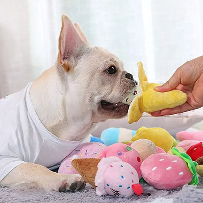 Juguete de Peluche Chirriante para Cachorros Pequeños y Medianos