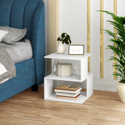 Mesita de Noche Nordic Nightstand con Diseño Nórdico Moderno - Envío Rápido desde España