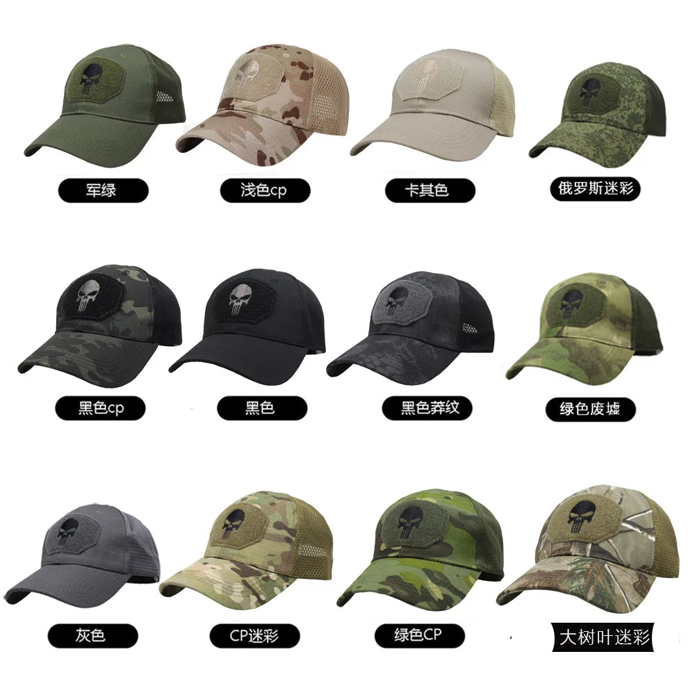 Gorra Militar Camuflaje HARKO: Estilo y Protección en uno solo 🧢