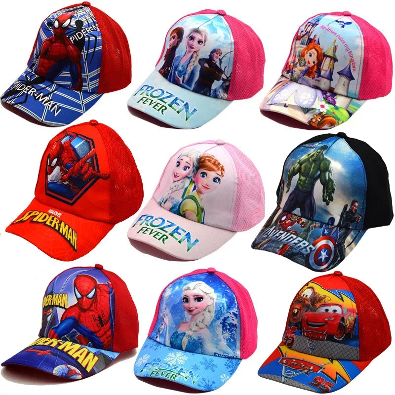 ¡Gorras Disney y Miniso para Niños!🌟 ¡Protege y Divierte a tus Peques con Estilo! 🧢