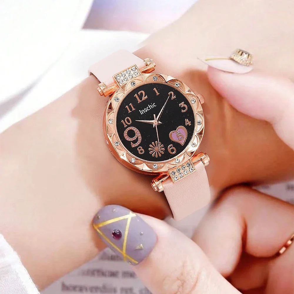 Reloj de Mujer MOONBIFFY: Elegancia Multicolor y Sofisticación ¡Destaca tu Estilo!