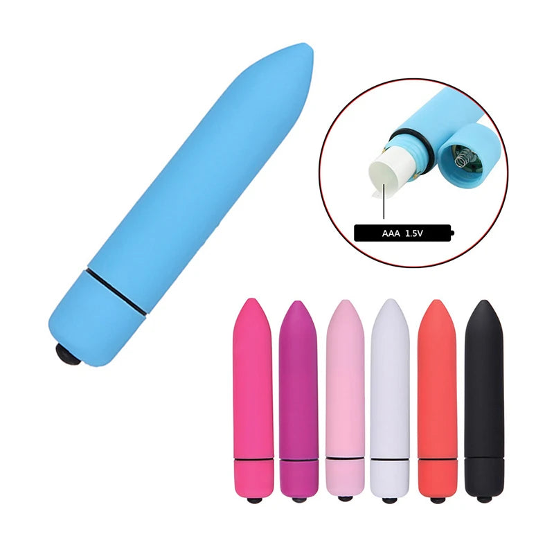 Vibrador Mini Bullet con 10 Velocidades de RPXBGUCKARHG