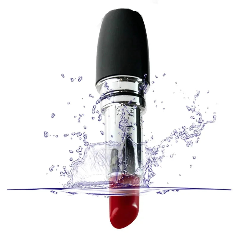 Vibrador Lipsticks: Elegante estimulador femenino de placer.