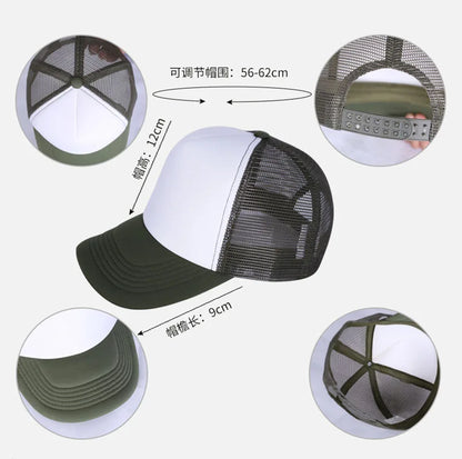 ¡Gorra de Camionero de 5 Paneles Unisex: Elegancia y Protección Solar en un Gorro de Lujo! 🌟