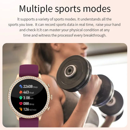 Smartwatch LIGE Mujer: Estilo, Salud y Conectividad 🌟