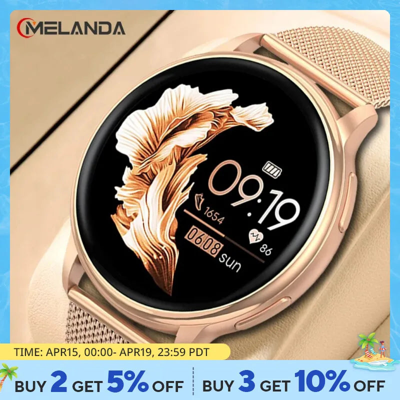 Smartwatch Melanda G35 - Estilo, Tecnología y Funcionalidad ¡Todo en Uno!