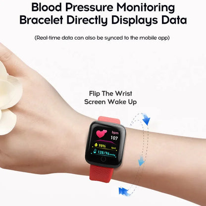 Smart Watch MOONBIFFY con Monitor de Presión Arterial y Ritmo Cardíaco 🌟