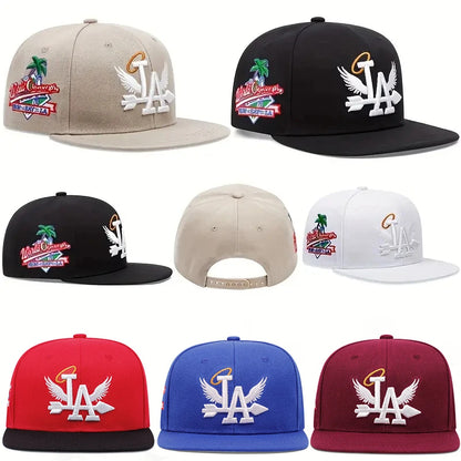 Gorra de Béisbol 2024 New Letter Wing Side con Bordado de Árbol de Coco ¡Envío desde España! 🌴