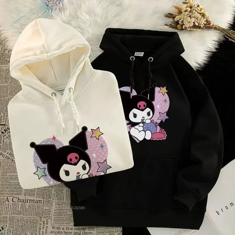 Sudadera Infantil Sanrio Kuromi: Moda Casual y Encanto 🎀