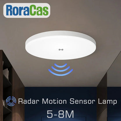 Lámpara de Techo LED con Sensor de Movimiento Radar de RORACAS