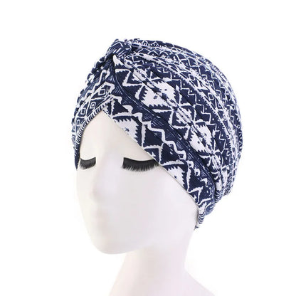 ¡Turbante de Algodón Floral: Estilo y Comodidad en Uno! 🌸