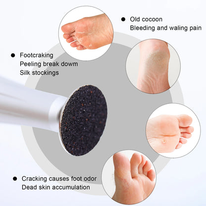 Rueda Inteligente para Pedicura de Foot Dead Skin Sandpaper: ¡Pies Suaves y Sedosos!🦶