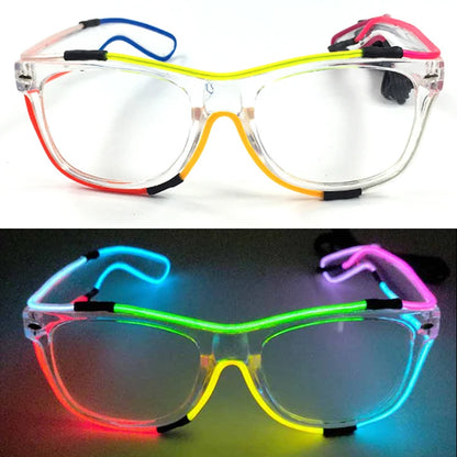 Gafas de Sol Brillantes LED Neon para Fiestas 🌟