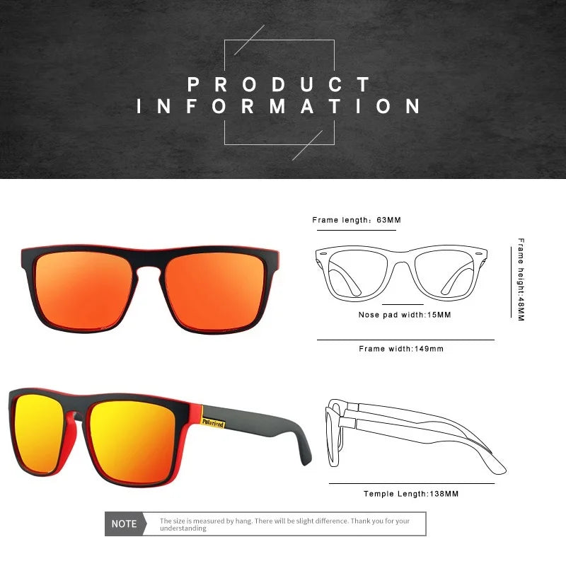 Gafas de Sol Retro Polarizadas DIKELANG - ¡Estilo y Protección en Uno! 😎🌞🔥