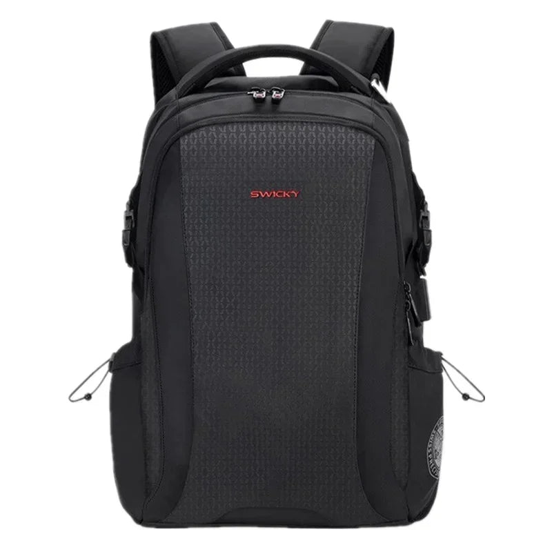 Mochila de Negocios New Men's 2024 para Laptop de 17.3" Estampado de Diamante con Impermeabilidad y Máxima Organización