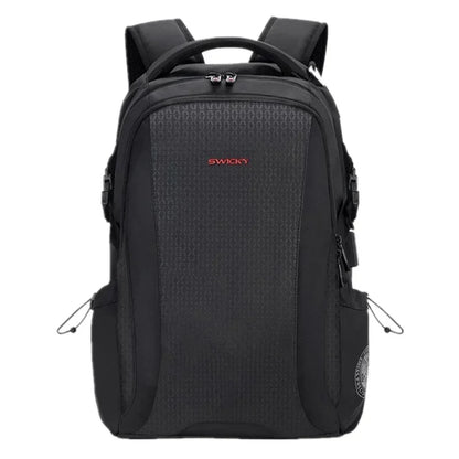 Mochila de Negocios New Men's 2024 para Laptop de 17.3" Estampado de Diamante con Impermeabilidad y Máxima Organización