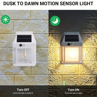 Lámpara Solar de Filamento de Tungsteno: Iluminación Inteligente Exterior 🌟