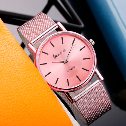 Reloj de Lujo para Mujer con Correa de Malla: Elegancia y Estilo en Tu Muñeca 🌟