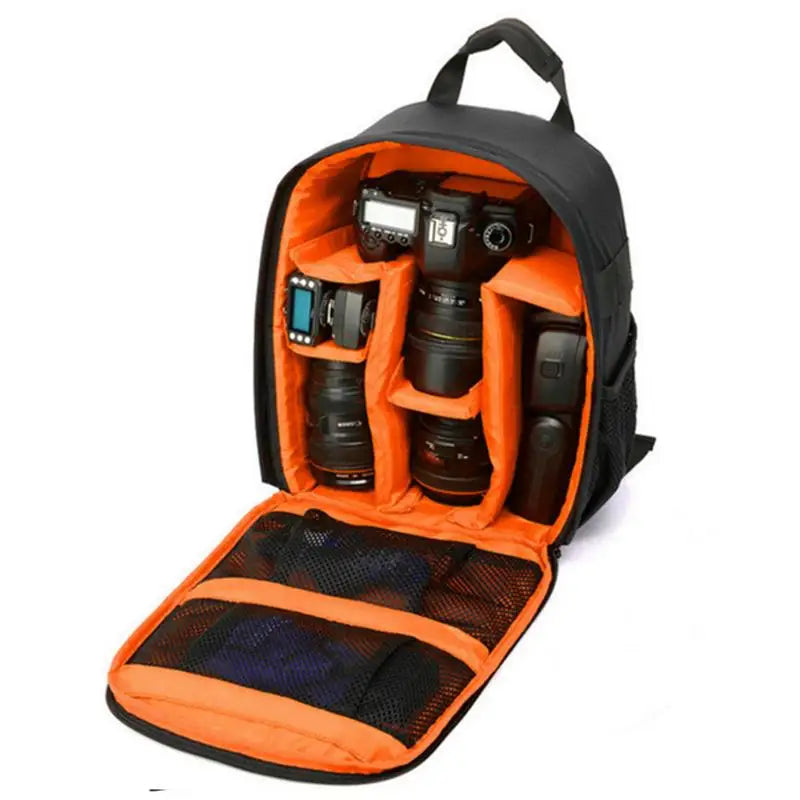 Mochila Impermeable DSLR con Cubierta para Lluvia