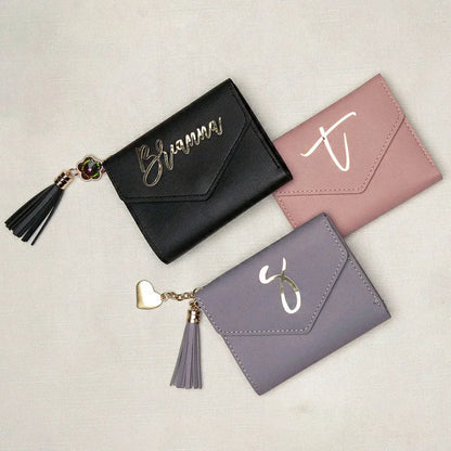 ¡Cartera de Cuero Personalizada para Mujer!