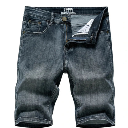 Shorts de Denim Clásicos para Hombre WTHINLEE: Estilo Elegante y Versátil 🌞