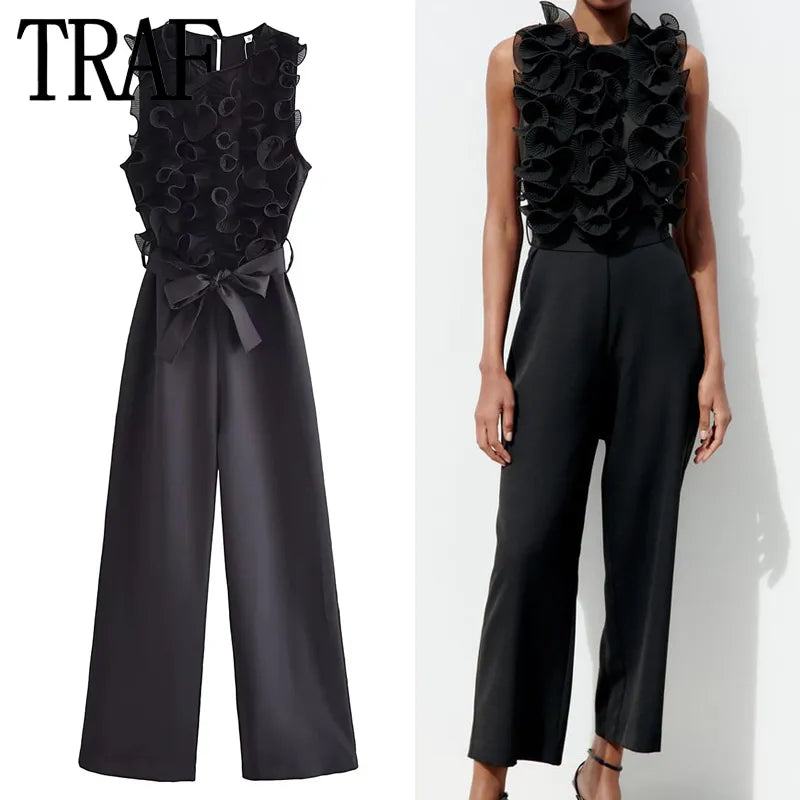 Mono Negro TRAF: Elegancia y Estilo en una Prenda 🖤