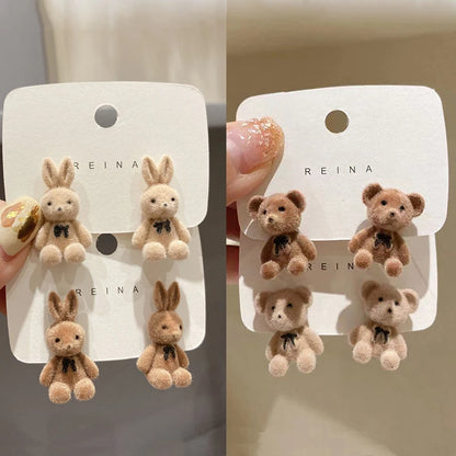 Pendientes Peluche - Ternura y Estilo Coreano 🐰