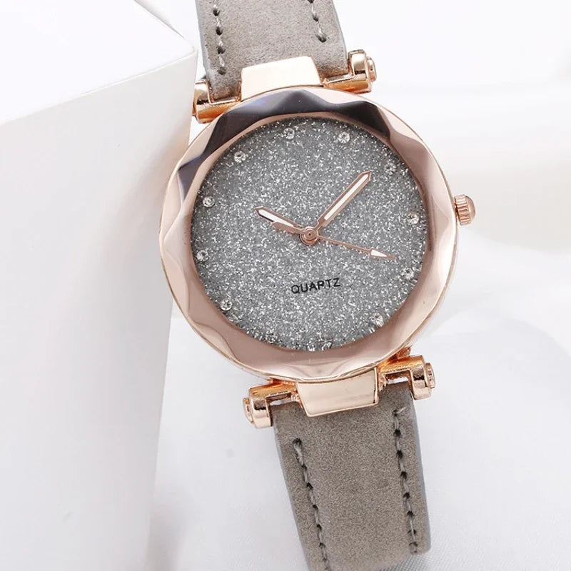 Reloj de Mujer de Cuero de Lujo Moonbiffy