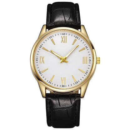 Minimalistische Luxus-Lederuhr für Herren von MOONBIFFY 🌟