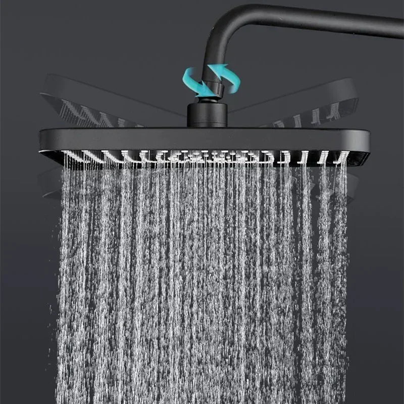 ¡Cabezal de Ducha Rainfall Shower Head de Lujo: Vive la Experiencia de un Spa en Casa! 🌧️🚿