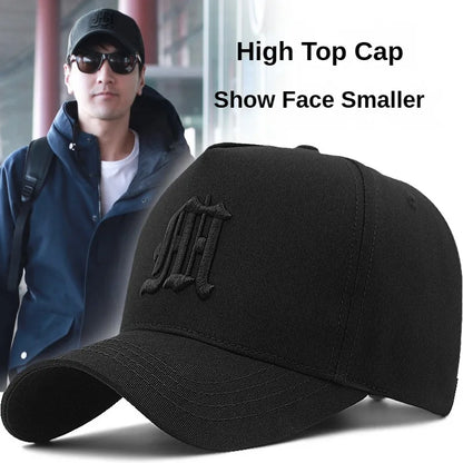 Gorra de Béisbol Big Head Plus Size para Hombre 2024: Estilo Hip Hop Único