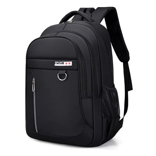 Mochila de Viaje para Hombre MCCKRE con Capacidad de 15.6" - Negra