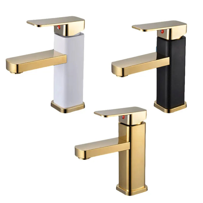 Grifo de Baño de Oro RETHME: Elegancia y Durabilidad