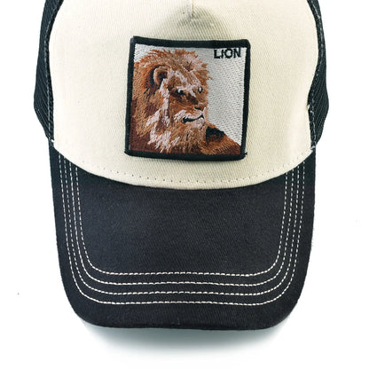 Gorro de Béisbol Hip Hop con Parche de León Bordado 🧢