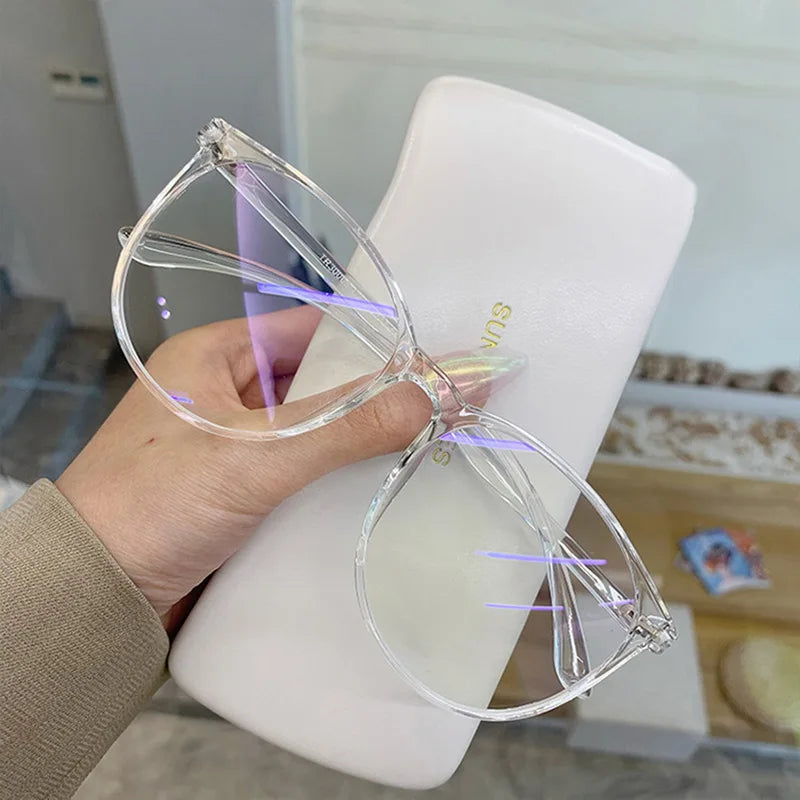 Gafas Anti Luz Azul Transparentes Mujer DLIDW - ¡Protege tus Ojos con Estilo!