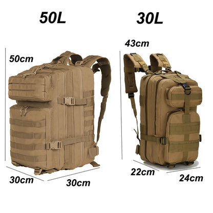 Mochila Táctica Militar Lawaia 30L o 50L: ¡Aventura y Estilo en un Solo Lugar! 🎒