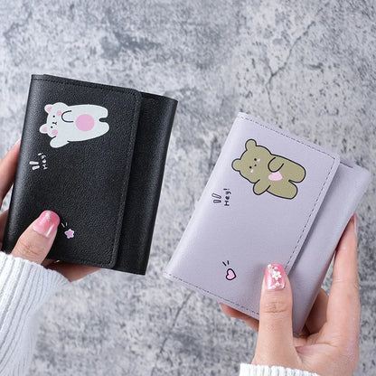 ¡Cartera de Cuero PU Dibujos Animados MOONBIFFY! 🌟