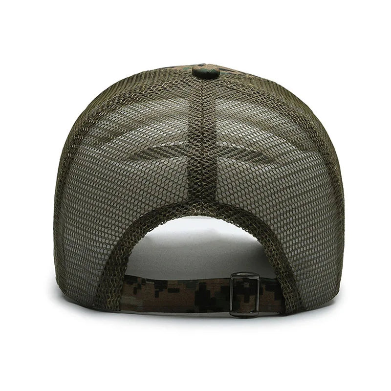 Gorro de Béisbol Hombre Camuflaje Bandera Americana 🧢