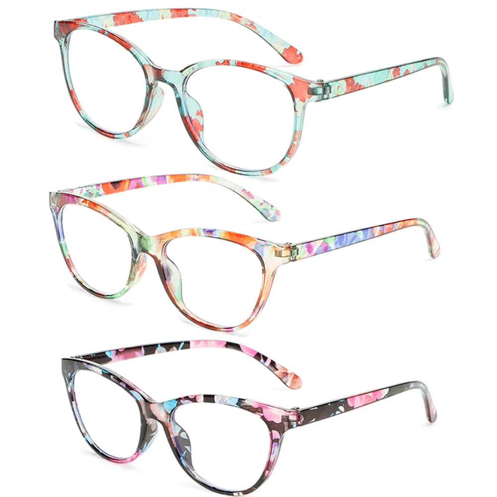 Gafas Lectura Florales Anti-Luz Azul | Protege tus Ojos con Estilo 🌸