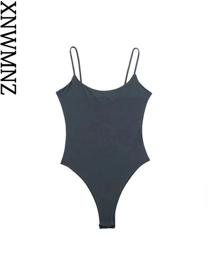 Top Strap XNWMNZ: Bodysuit Verano 2023 - Elegante y Cómodo