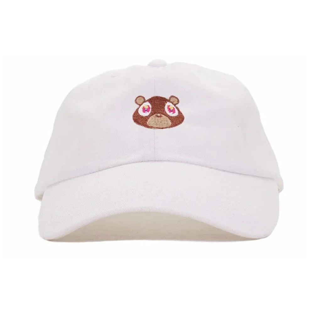 Gorra de Béisbol Kanye West Ye Bear Dad - Estilo Hip Hop Exclusivo 🧢