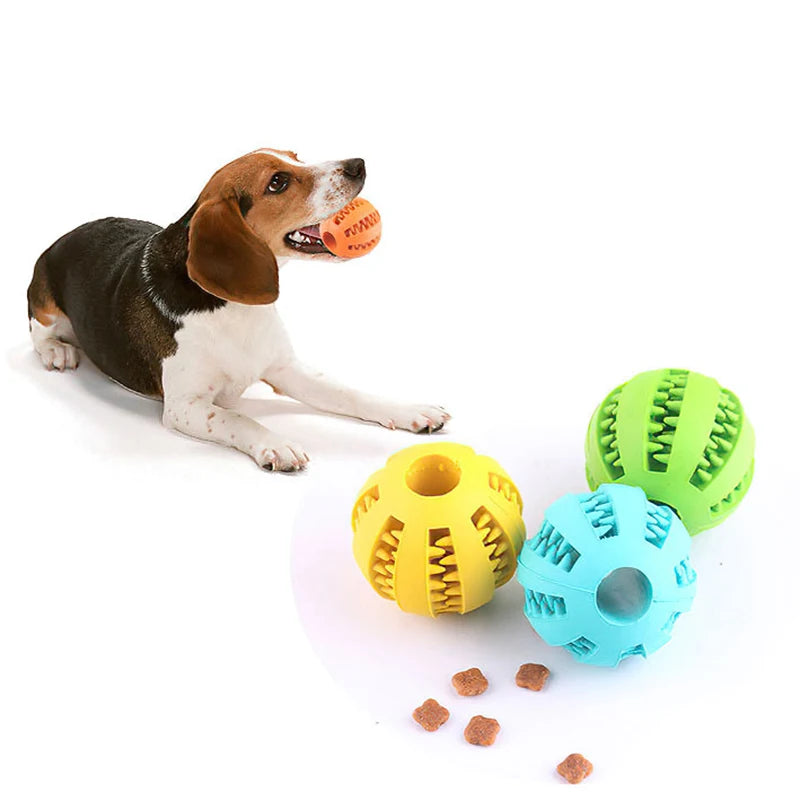 Juguetes de Pelota Interactivos para Perros Pequeños - Diversión y Limpieza Dental