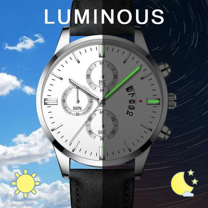 Reloj de Cuero X.Z.MOONLIGH: Lujo, Estilo y Funcionalidad ¡Envío Rápido Desde España!