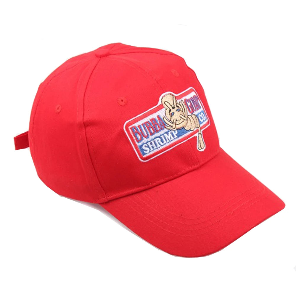 XaYbZc 1994 Bubba Gump Shrimp CO. Baseball Hat Forrest Gump Costume Cosplay Embroidered Snapback Cap Men&amp;Women Summer Cap