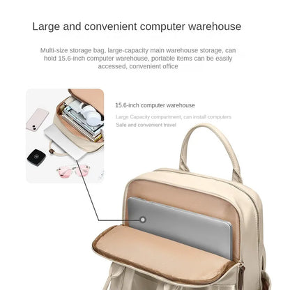 GOLF Backpack Women's 2023 New Korean Edition Trendy Oxford Canvas Fashion Versatile Women's Large Capacity Travel Bag