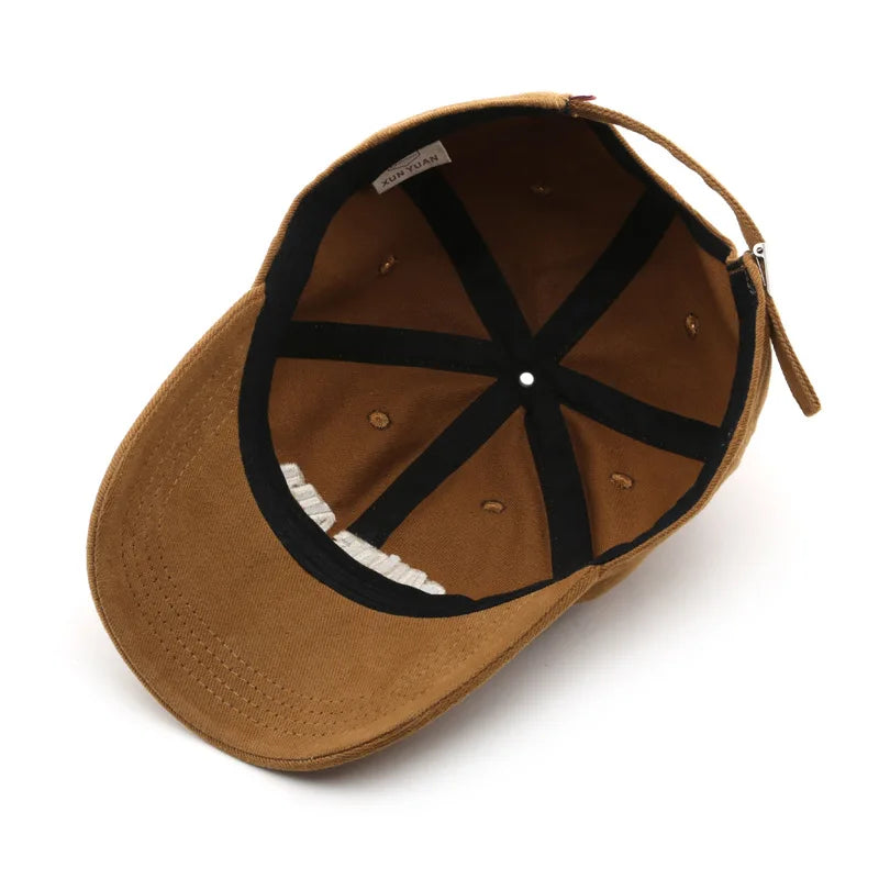 Gorra de Béisbol de Algodón Colorado para Hombres 🧢