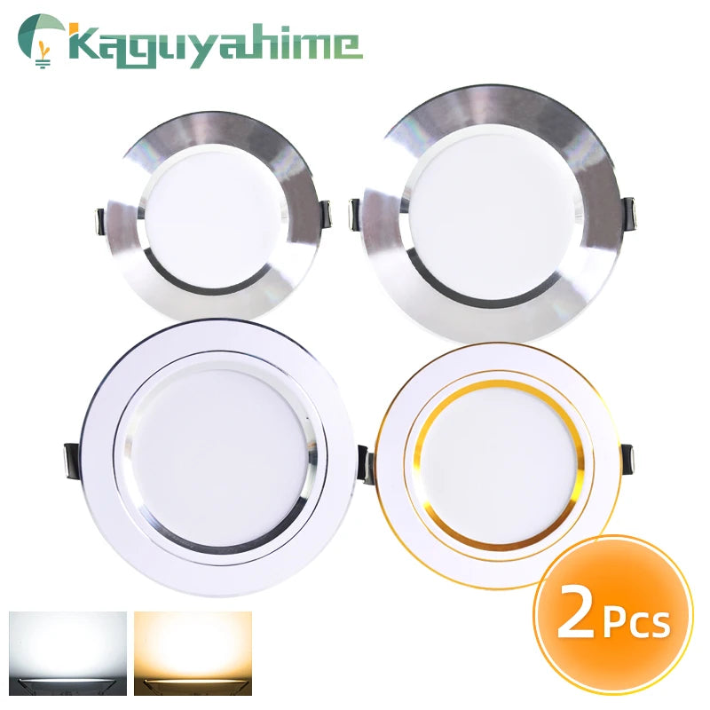 Kit de Focos LED empotrados Kaguyahime - ¡Illumina con estilo! 🏡💡